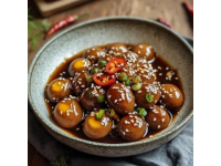 黑芝麻雞蛋美食：簡單攪拌出鍋即可享受