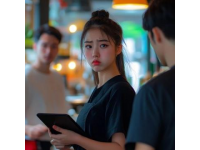 河北唐山，一20歲女大學生兼職做服務員，晚上九點，飯店來了一桌客人