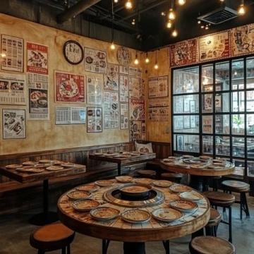 千平米風情餐飲店:達州南客站對面的風味軒餐廳升級大甩賣
