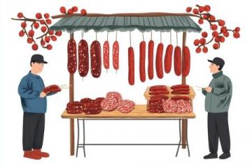 老式地攤上的美食高手:炒雞鹵肉涼皮一應俱全