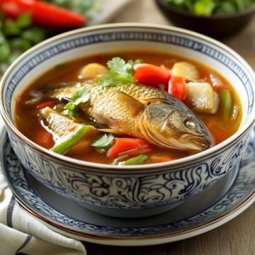家常美味:砂鍋香辣雞與酥鱗鱸魚的做法及黨參黃芪豬腰湯 рецепт