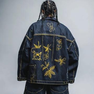 日本進口港山牛仔面料外套,柔軟舒適獨特工藝
