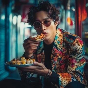 凌晨四點,美食博主挑戰極限吐掉第15口冰水拍攝“爆辣火雞面
