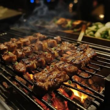 路邊攤驚現惠州美食寶地,55元超值燒烤!