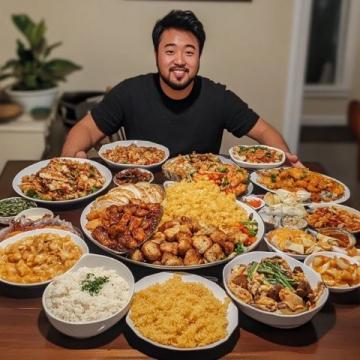今兒個到爺爺奶奶家蹭飯,一進家門,飯菜香就直往鼻子里鉆,瞅瞅這滿桌菜,太誘人啦!