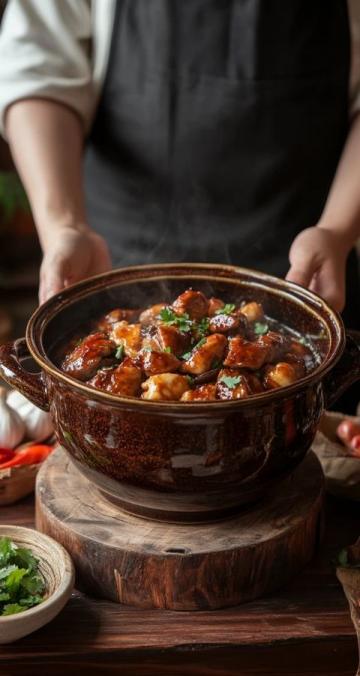 家常美味:砂鍋香辣雞與酥鱗鱸魚的做法及黨參黃芪豬腰湯 рецепт