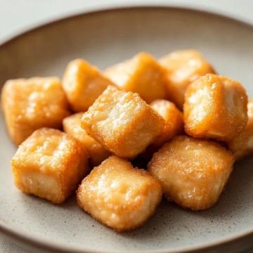 美味香蕉脆皮豆腐的做法