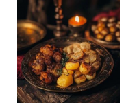 炭火烤土豆：簡單又美味的農村特色小吃 рецепт