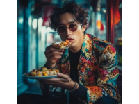 凌晨四點，美食博主挑戰極限吐掉第15口冰水拍攝“爆辣火雞面