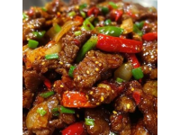 蔥香蔬菜牛肉粒(蔥香蔬菜嫩爆牛肉粒)