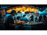 深夜長沙揚帆夜市：95后白領直播夜經濟狂歡