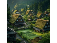 岐阜縣的小村莊 白川鄉(xiāng)