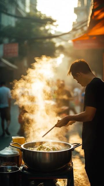 信陽美食之旅:熱干面、燉菜、燒餅和夜市燒烤