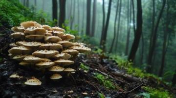 外地人赴云南體驗拾菌樂趣