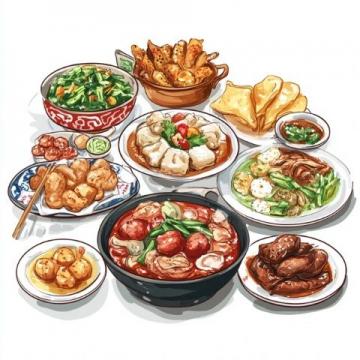 以下是一些常見美食的制作方法,涵蓋中餐、西餐、甜點等類別,步驟清晰易懂