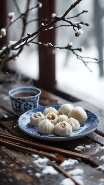 冬日生活記錄冬至啦,你吃的餃子還是湯圓