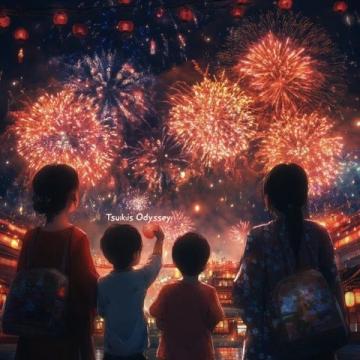 戳這里,一起放煙花>上元夜