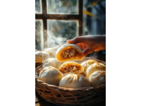 江城深夜美食傳奇：二七路榮華煎湯包二十年風(fēng)味不減