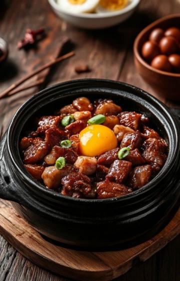 家常菜譜:豆角燒茄子、辣椒炒雞蛋、肉沫油煎豆腐做法分享