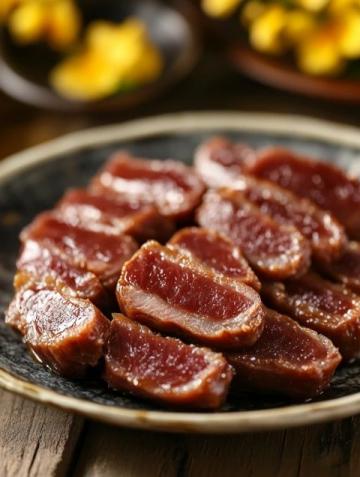 福建三明傳統美食:豬后腿肉制作的八大干肉脯干教程