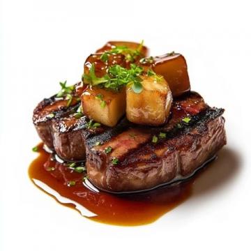 蘋果牛肉粒:清甜與鮮嫩的絕妙邂逅