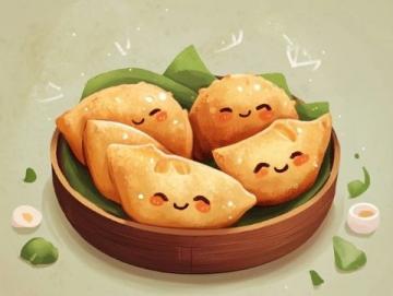 雞仔卡通饅頭(美食卡通雞仔)