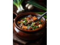 紅燒秘籍排骨、虎皮雞蛋與香菇的奢華味覺盛宴