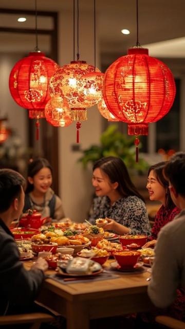 大年初六一家三口的晚餐,自從大年初二去岳父家拜年,一連吃了四天晚飯