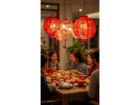 大年初六一家三口的晚餐，自從大年初二去岳父家拜年，一連吃了四天晚飯