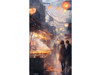 隱藏在夜市巷道中的老火鍋風情