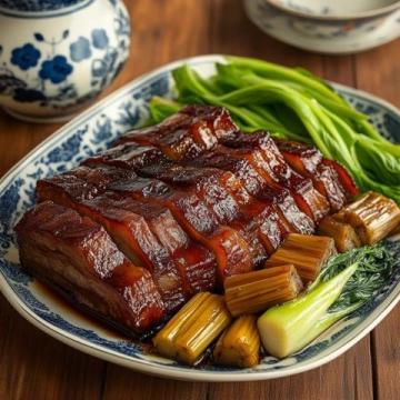 膠河畔年味濃:里岔黑豬肉香飄四溢