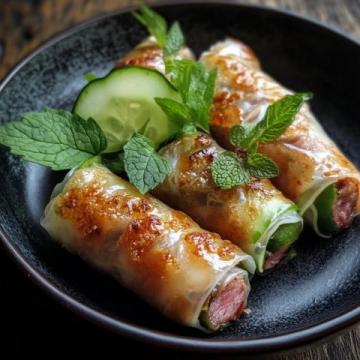 清爽可口的越南春卷:夏日里的健康美味佳肴