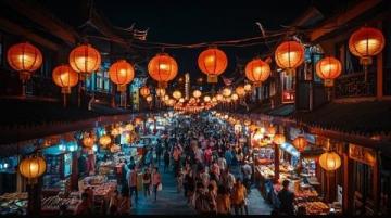 第一天龍門石窟-十字街夜市-洛邑古城