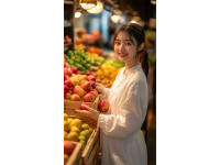 我在開遠的電廠農貿市場買菜的經歷