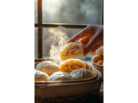 南京夫子廟舌尖上的蟹黃包(南京必吃早茶店舌尖上的中國同款巨無霸蟹黃包)
