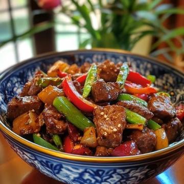 家庭版椒炒牛肉:簡單又美味的做法