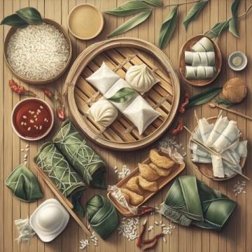 端午將至各地忙包粽子 傳統(tǒng)口味與創(chuàng)新品種齊上陣
