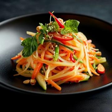 夏日開胃泰式牛肉青芒果沙拉