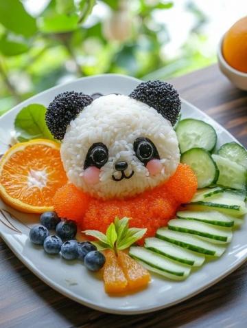 創(chuàng)意哪吒主題寶寶早餐飯團(tuán),簡(jiǎn)單有趣親子DIY食譜