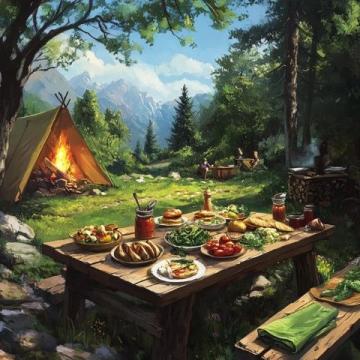 露營美食秘籍:輕巧可攜帶,簡單易制作,吃出滿滿野趣!