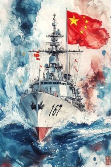 中國055編隊突變航向,澳大利亞海軍措手不及陷被動應對困境