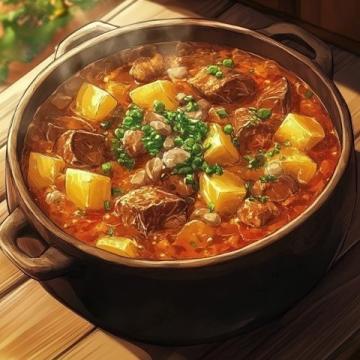 家常美食:番茄燉牛腩的經(jīng)典做法,湯汁濃郁超下飯