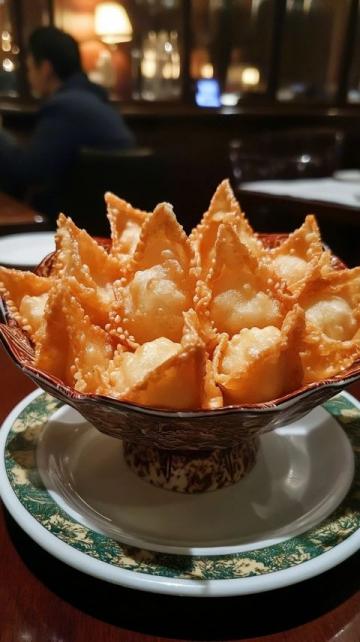 炸餃子皮裹大蝦神仙美食別錯(cuò)過(guò)