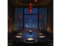 
深圳43層空中餐廳：享絕美南山全景，美食盛宴浪漫黃昏時光