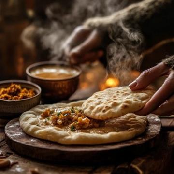 家鄉(xiāng)味道:羊肉泡饃、石子饃與甑糕,記憶中的煙火人間