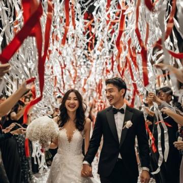 充滿愛意與祝福的10日:紅包雨點(diǎn)亮婚禮盛宴