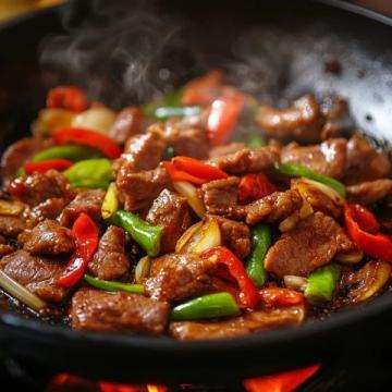 晚餐吃啥好？推薦一道牛肉炒青椒，鮮嫩多汁停不下嘴！