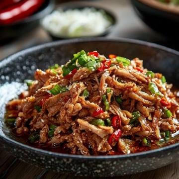 四川醬肉絲口感豐富,舌尖碰撞!