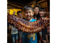 與西雙版納侄兒侄女共度南糯山野餐時光：紅燒肉與老撾啤酒的邂逅