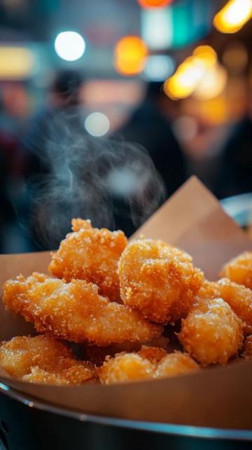 網(wǎng)紅炸雞腿探店:美味背后的排隊秘籍